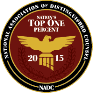 National Association of Distinguished Counsel, Top 1% (2015)